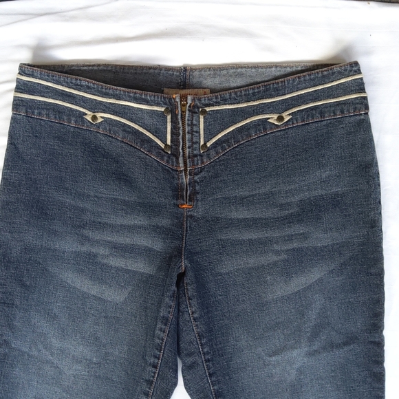 Buffalo Jeans Embroidered Stretch Jeans- Sz. 33 - Picture 3 of 6